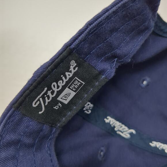 Titleist Spell Out Slideback Hat Blue One Size Adjustable New Era - Picture 9 of 10